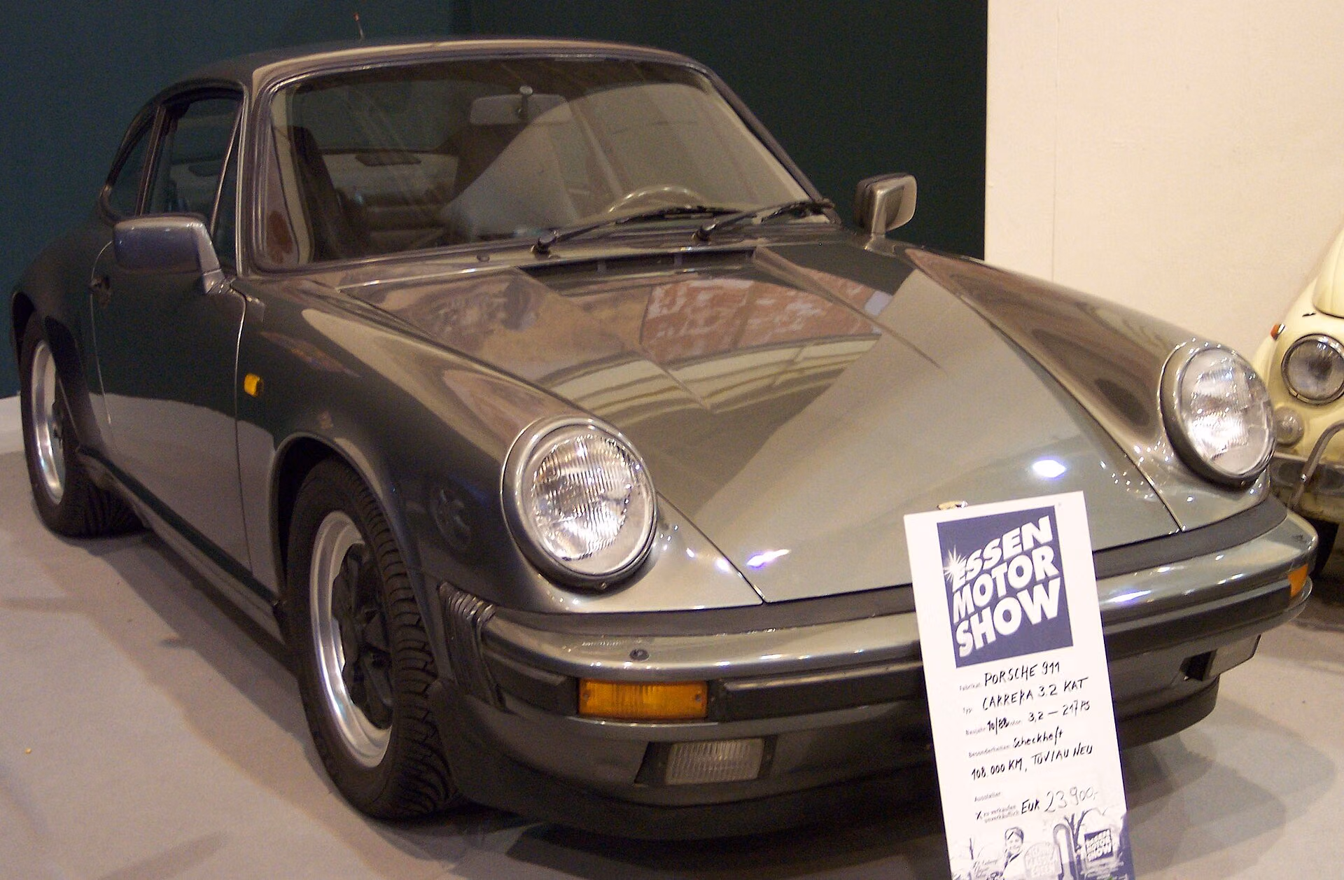 911 SC Weissach — stand-in photo (same gseries family, sibling trim)